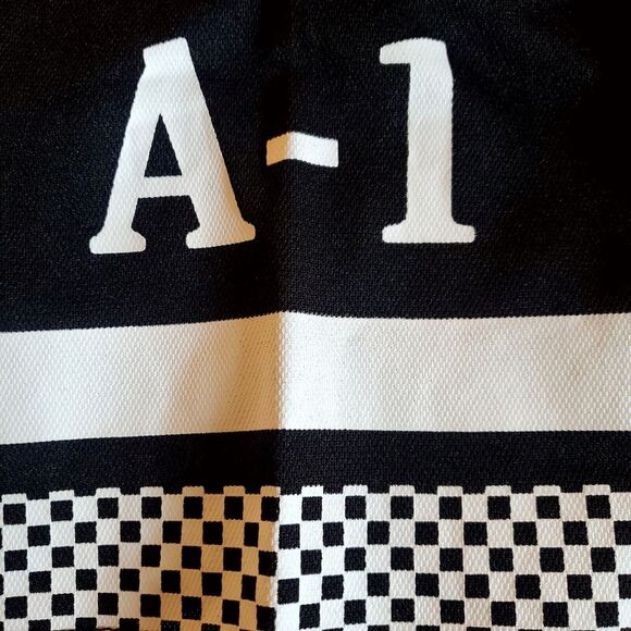 Bleecker & Mercer Jersey Audi Racing Stallion Streetwear Black/White/Red EUC - Picture 12 of 12